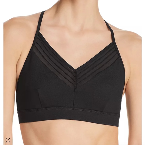 Alo Yoga Ultimate Mesh-Inset Sports Bra Size: M - Picture 2 of 5
